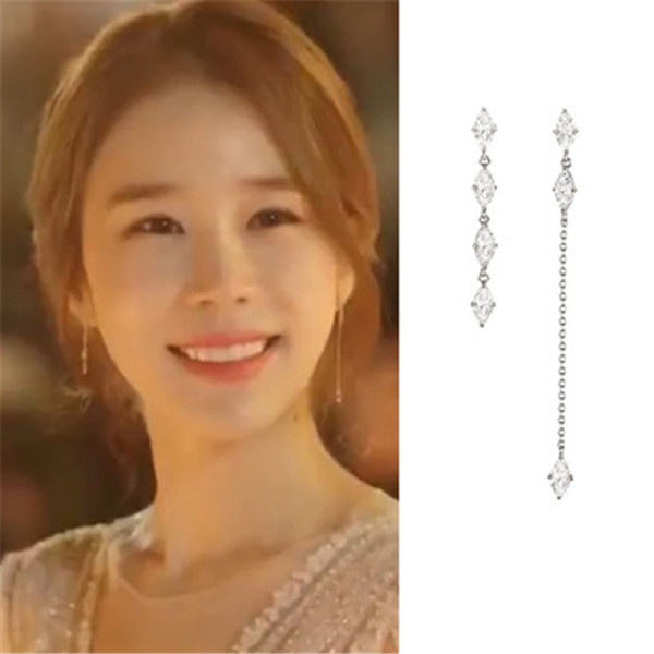 Khuyên Tai Hàn Quốc 20 Kiểu Drama Touch True Heart Wu Zhenxin Son Yejin Liu Inna Va Chạm Phong Cách Nhật Bản Tinh Tế Thời Trang Mới