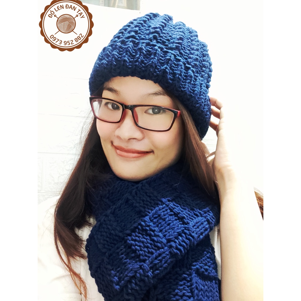 Khăn len đan tay - Quà tặng handmade