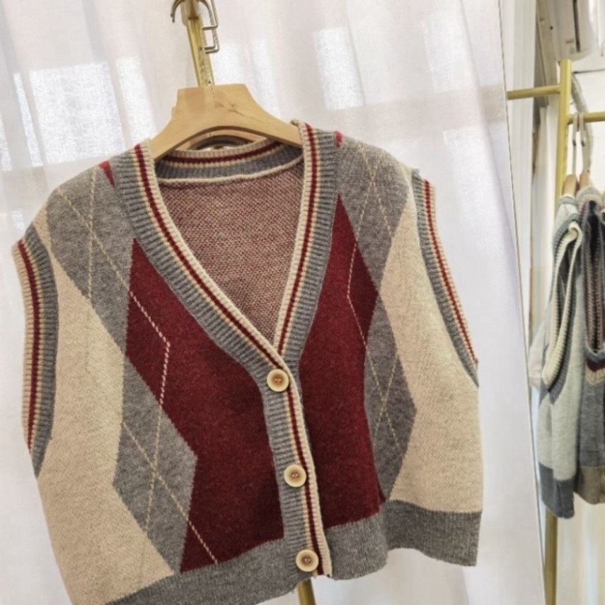 Gile Len Nữ FreeSize GUMAX, Áo Len Gile Nữ Form Rộng Mặc Đi Chơi Kiểu Dáng Hàng Quốc | BigBuy360 - bigbuy360.vn