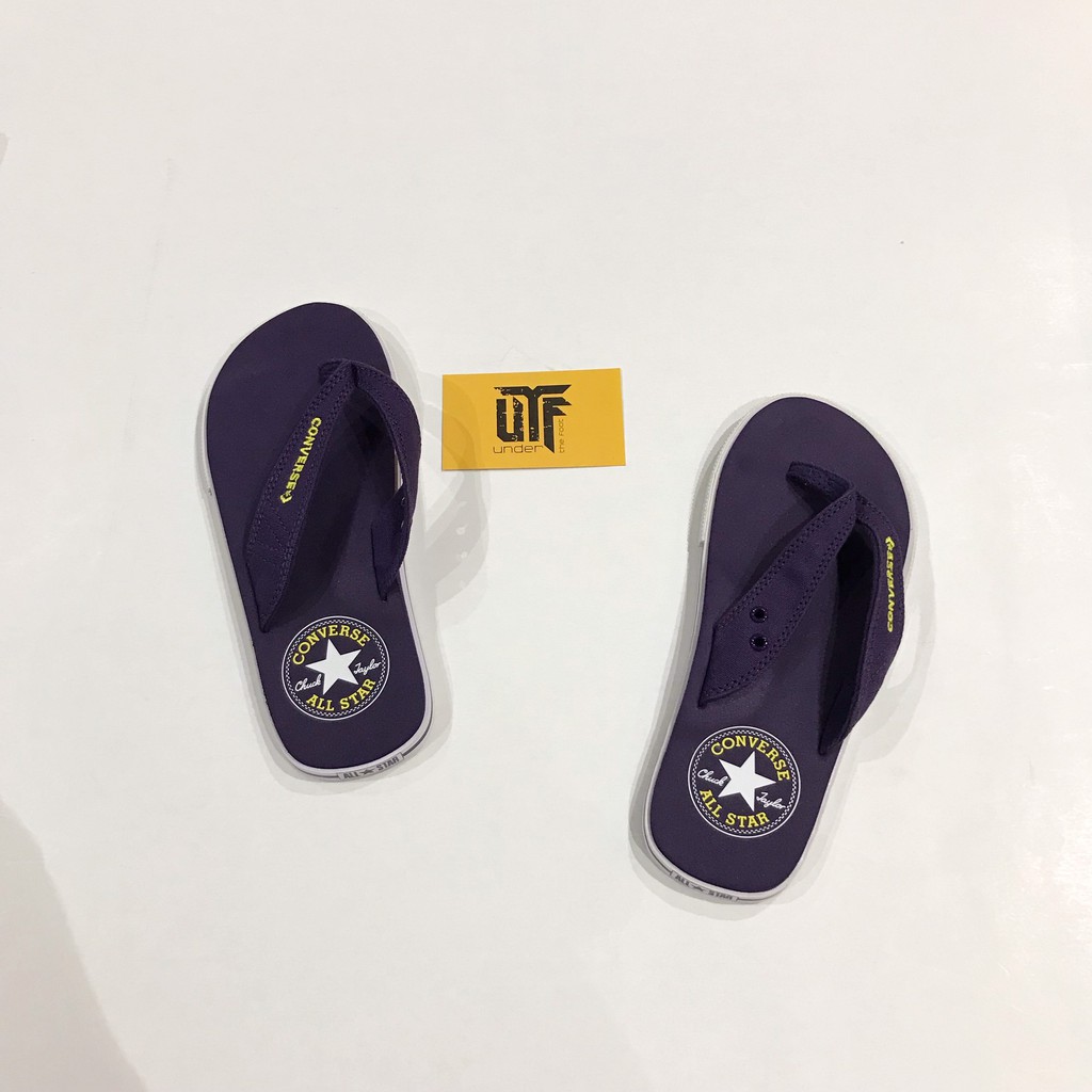 Dép converse tím quai tím chính hãng