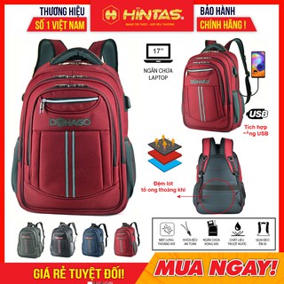 [🎁TẶNG THÊM 50 KTYT] - Balo Laptop HINTAS (BLLT 205) ngăn đựng Laptop 17'' sức chứa lớn