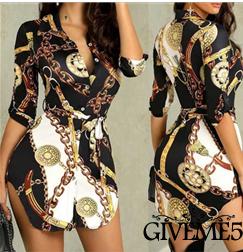 Đầm ôm Dài Tay Cổ Bẻ Eo Thắt Dây Thời Trang