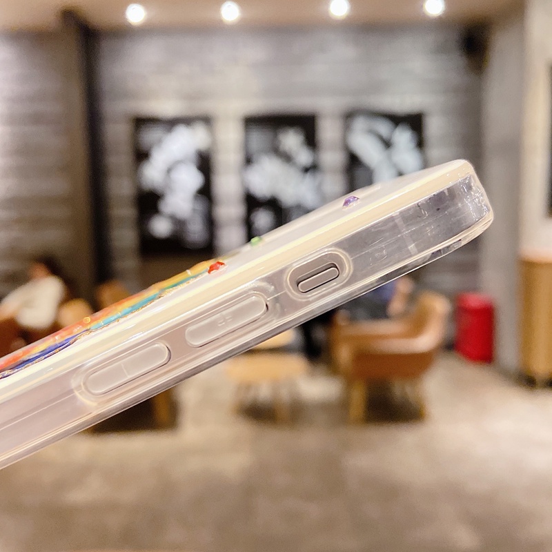 Ốp Điện Thoại Mềm Họa Tiết Hoa Hướng Dương Vân Kim Cương Cho iphone 15 pro max 14 pro max 13 / 12 pro max ip11 x xr 7 / 8 plus