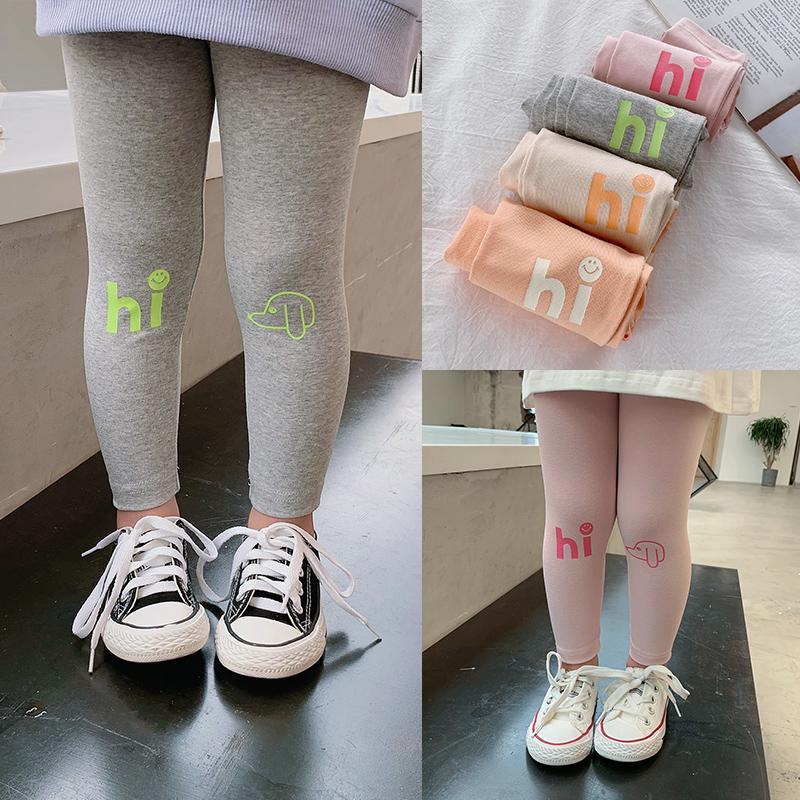 Quần Legging In Họa Tiết Dễ Thương Cho Bé Gái