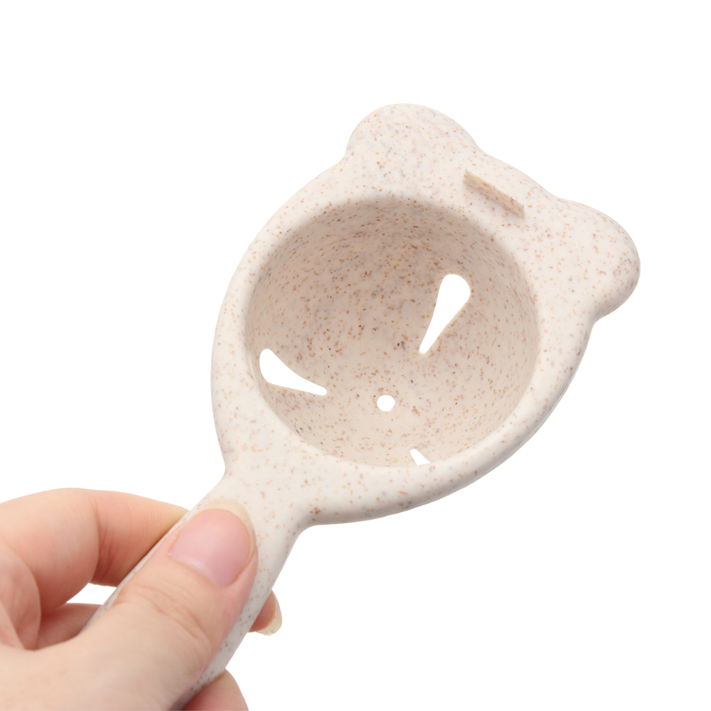 Dụng Cụ Tách Lòng Trắng Trứng Gà Hoạt Hình Bằng Sợi Lúa Mì Thân Thiện Với Môi Trường Đa Màu Sắc Cho Nhà Bếp Gia Đình