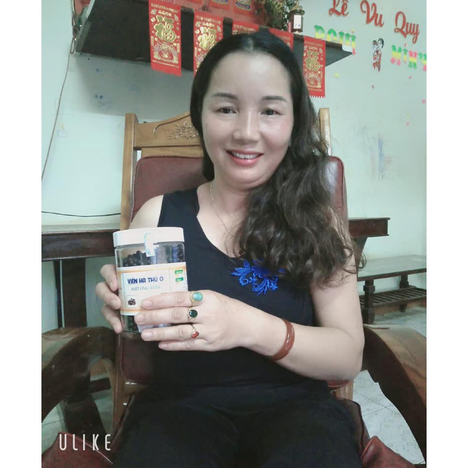 Viên Hà Thủ ô mật ong rừng - có mã vạch $ giấy ATTP - hũ 500gram