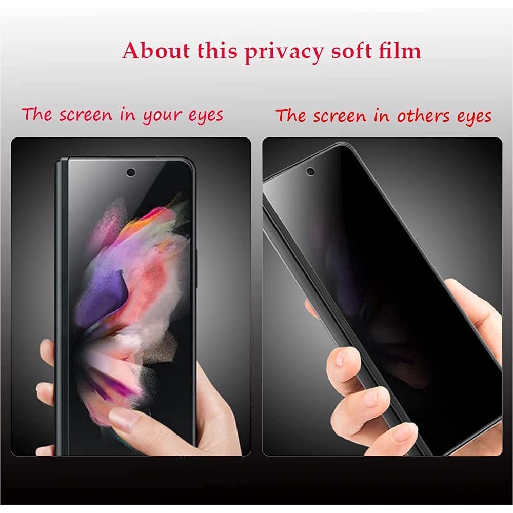 Phim Hydrogel Mềm Dán Màn Hình Chống Nhìn Trộm Cho Samsung Galaxy Z Fold 4 Fold 3 Fold 2 5G