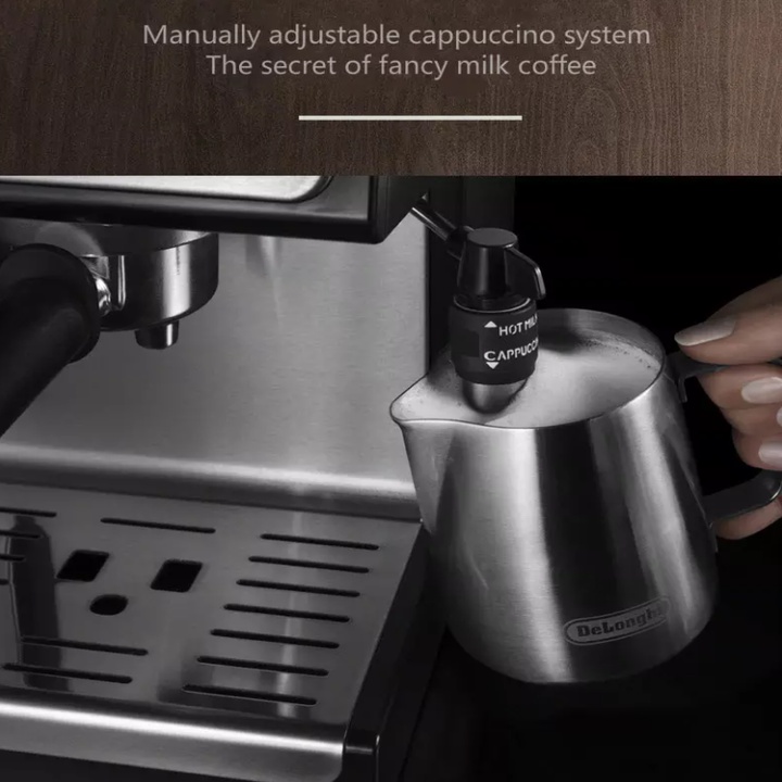 Máy pha cà phê Espresso Delonghi ECP36.31, công suất 1100W, áp lực bơm 15 bar, hàng chính hãng bảo hành 12 tháng