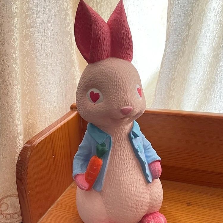 Đồ chơi tự làm bằng tay Sơn màu Piggy Jar Dâu tây Gấu Vinyl Men Doll Doodle Piggy Jar Non-Thạch cao Doll Sơn màu Đồ chơi tự làm bằng tay