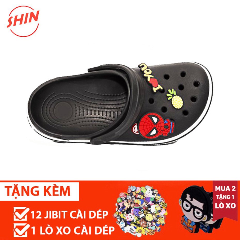 dép cross màu đen đế bánh mìFREESHIPdép cross bít đầu hotrend BAN03