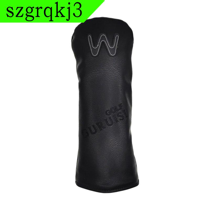 Vỏ bọc đầu Golf Fairway Wood Putter Tay áo lai có thẻ số