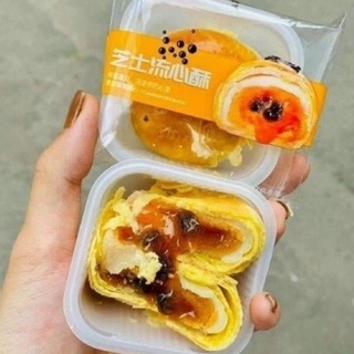 10 CHIẾC BÁNH TRỨNG CHẢY TRÂN CHÂU NHÂN TRÀ SỮA