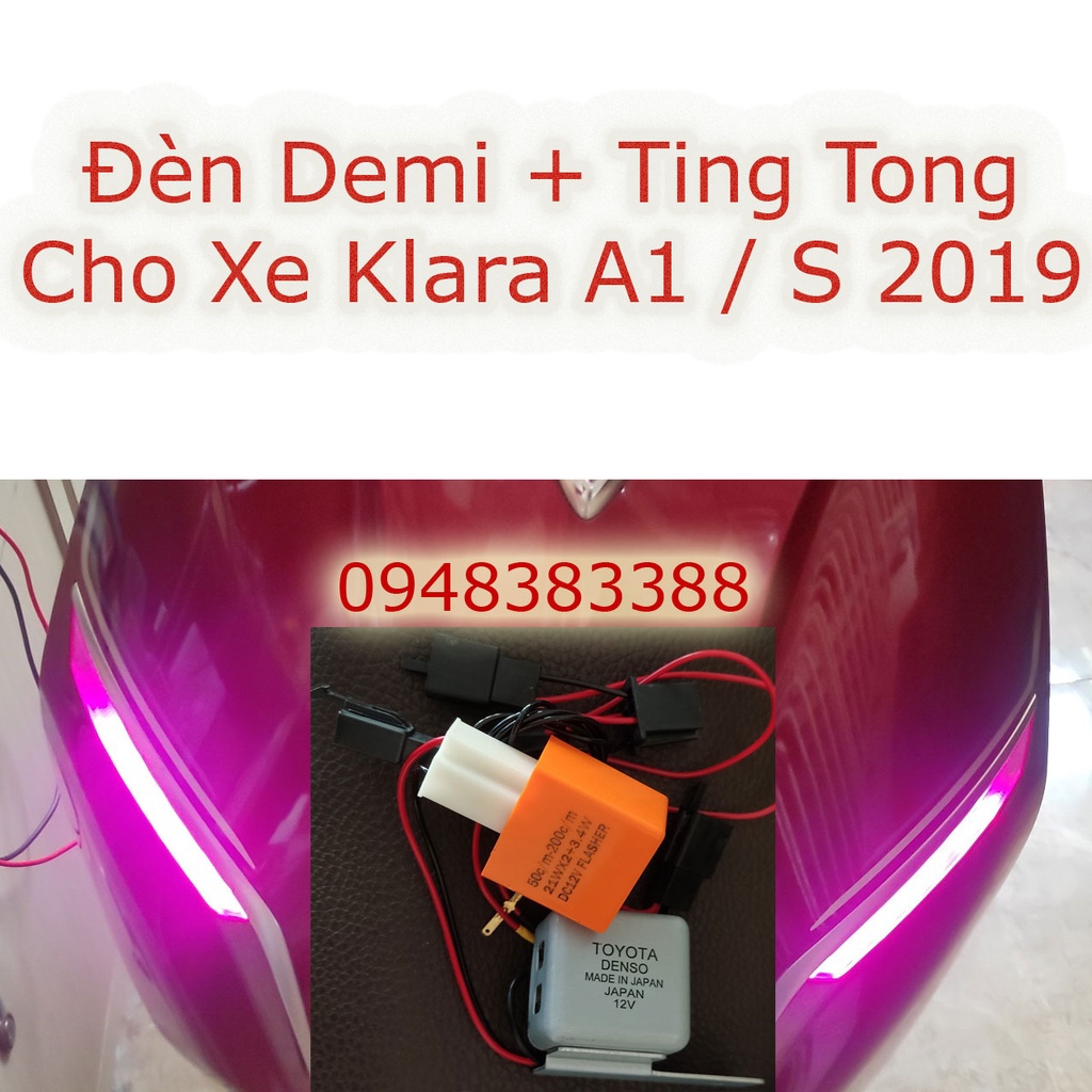Đèn Demi dưới xi nhan cho xe Vinfast Evo 200,Feliz/S, Klara A1/A2/S