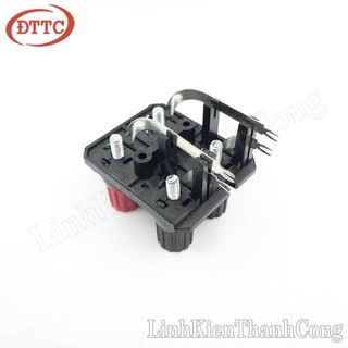 Bộ 2 Chiếc Cọc Đấu Dây Loa 4P WP4-10A 2 Hàng