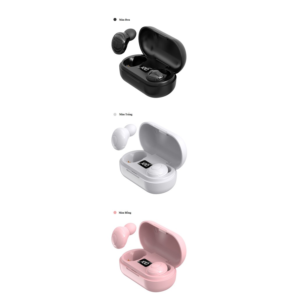 Tai Nghe Bluetooth TWS_T8  Chống Nước - Chống ồn - Tương Thích Cho Tất Cả Điện Thoại