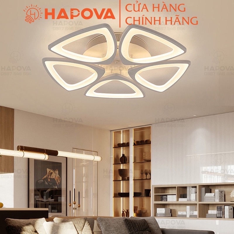 Đèn chùm trang trí phòng khách HAPOVA AVAIL 0836