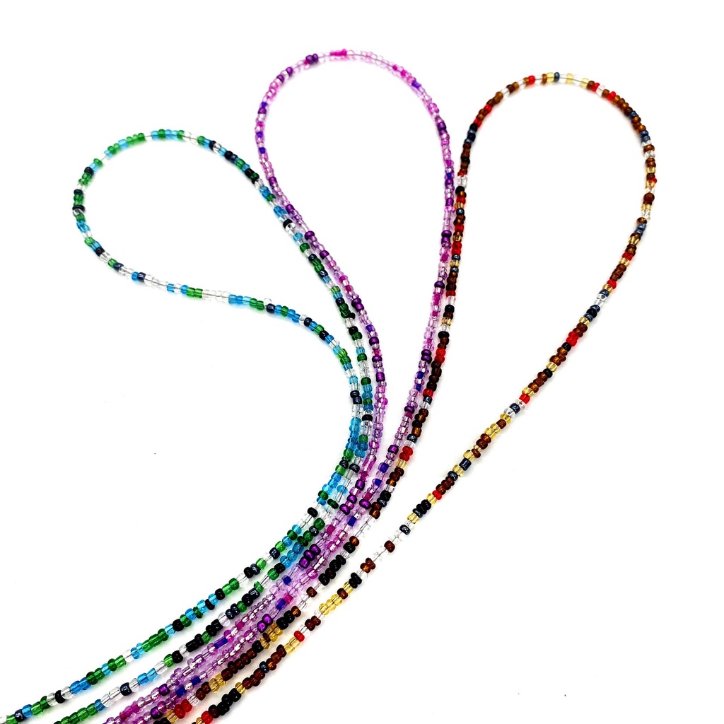 Dây Đeo Mắt Kính Xỏ Hạt Acrylic Nhiều Màu Chống Thất Lạc Cho Nam Nữ