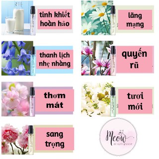 Carlotta // Set Nước Hoa Mini True Love Eau De Parfum (7 chai x 4ml)
