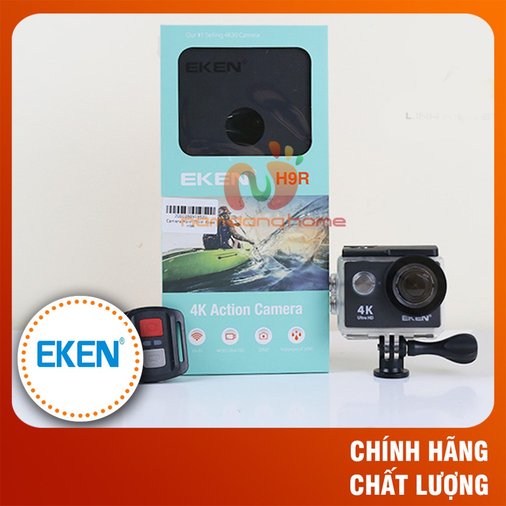 CAMERA HÀNH TRÌNH EKEN H9R ver 8.1 - Quay video 4k, Hỗ trợ wifi và điều khiển từ xa