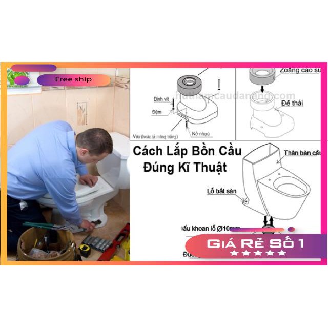 CON THỎ ĐẾ THẢI BÀN CẦU LIỀN KHỐI INAX, TRAP THẢI CHỐNG HÔI TUYỆT ĐỐI