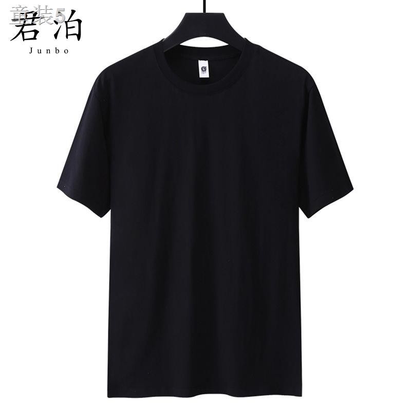 ✖❈Quần áo Nam phông trắng hợp thời trang 2021 Summer New Style 100 Pure Cotton Cùng Phong cách Cặp đôi Màu tinh khi