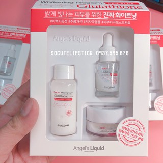 Set dưỡng trắng da 7Day Tone Up White Program Glutathione 700 Mini