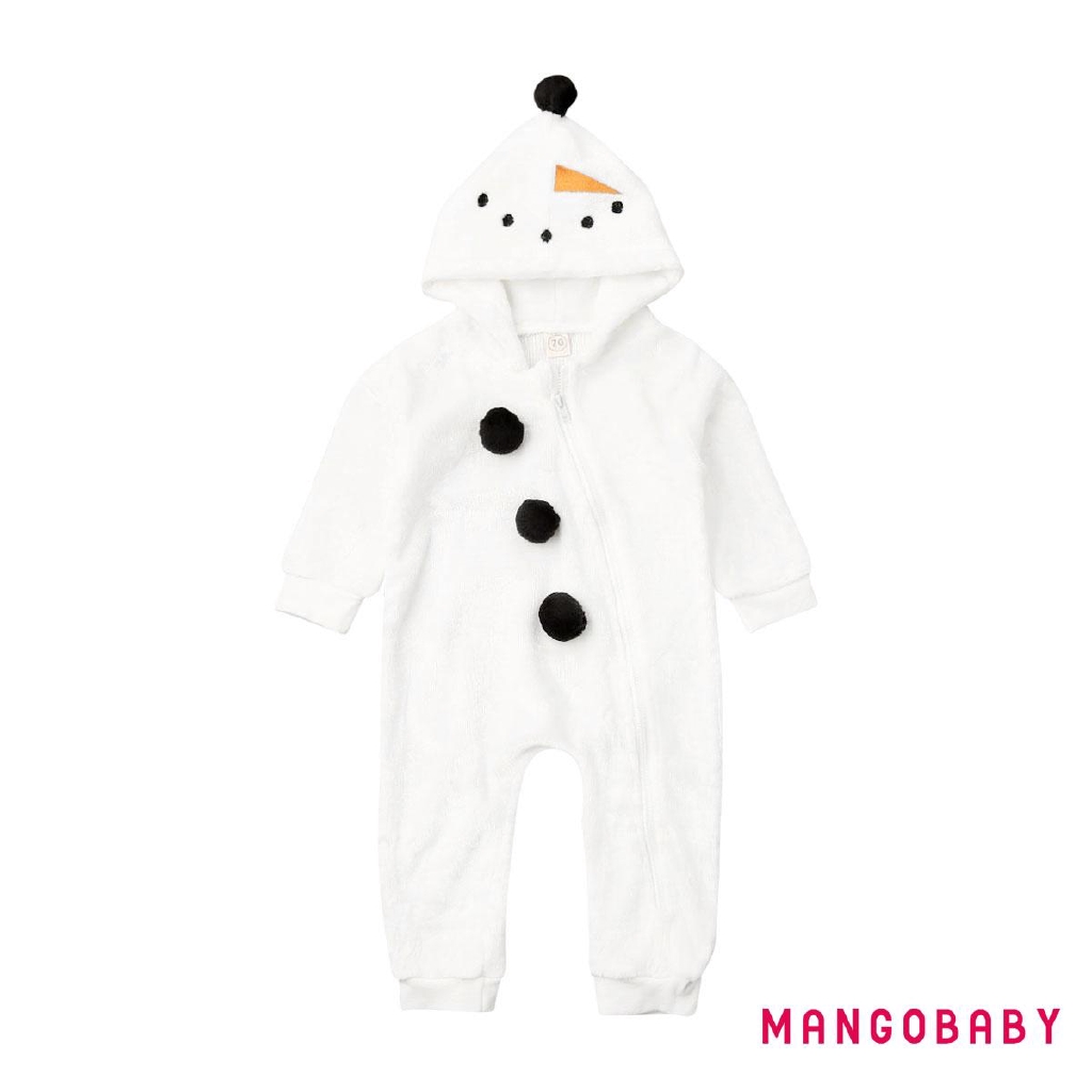 Bộ áo dài tay liền quần hóa trang người tuyết dễ thương dành cho nam nữ | BigBuy360 - bigbuy360.vn