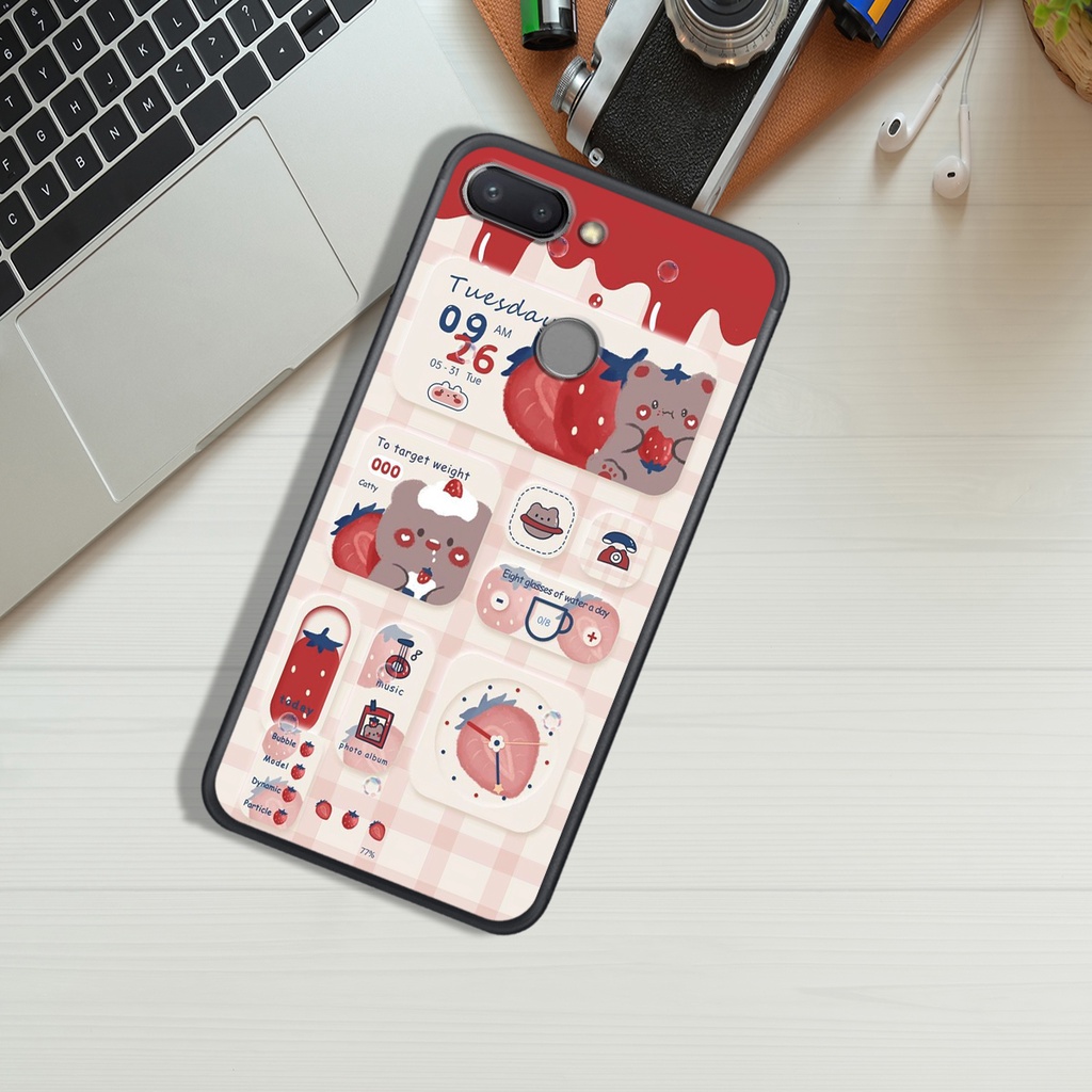 ỐP LƯNG XIAOMI REDMI 5A - REDMI 6 - REDMI 6A, IN HÌNH GẤU NÂU CHOCOLATE ĐÁNG YÊU.