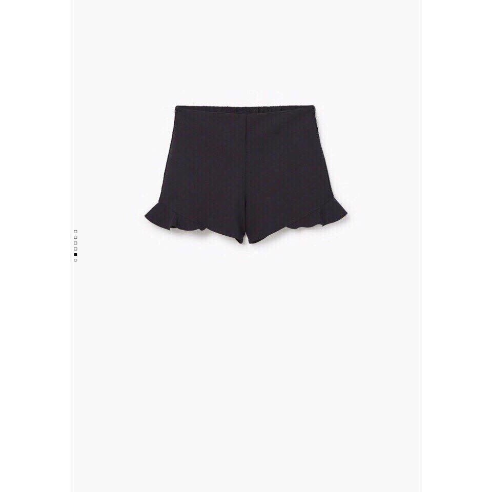 Quần short đính cườm hông - chất thun co giãn