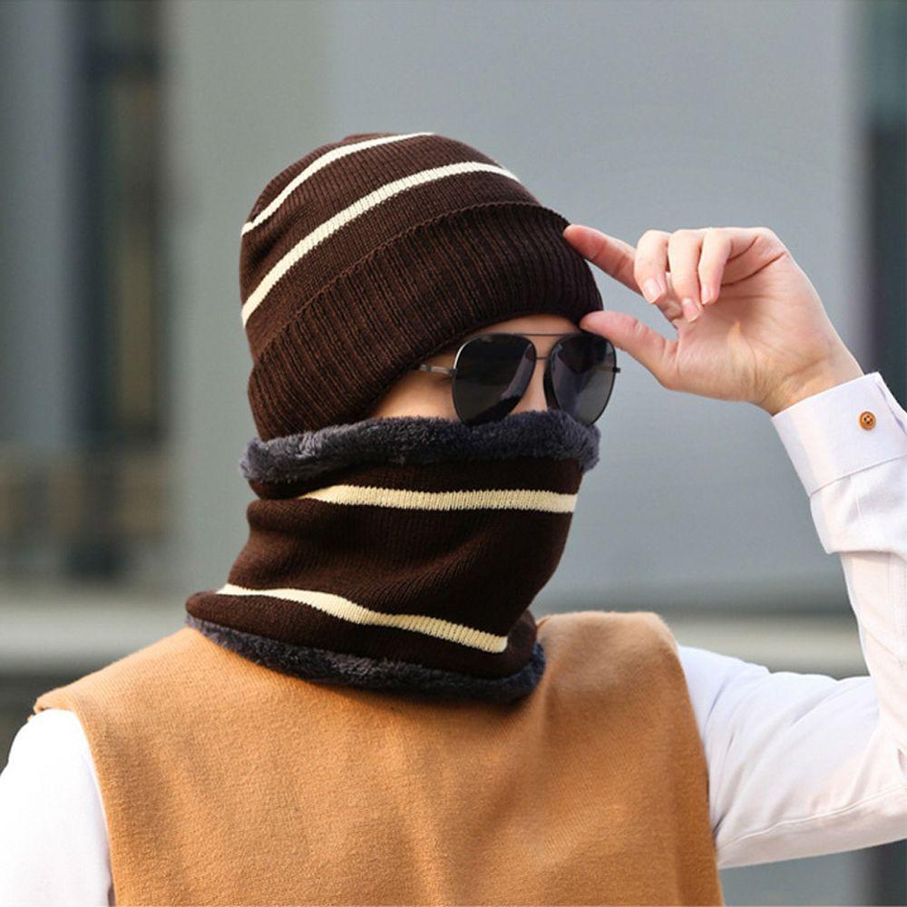 YOLA Mũ Len Beanie Dày Dặn Giữ Ấm Thời Trang Đi Xe Đạp Ngoài Trời Cho Nam Và Nữ