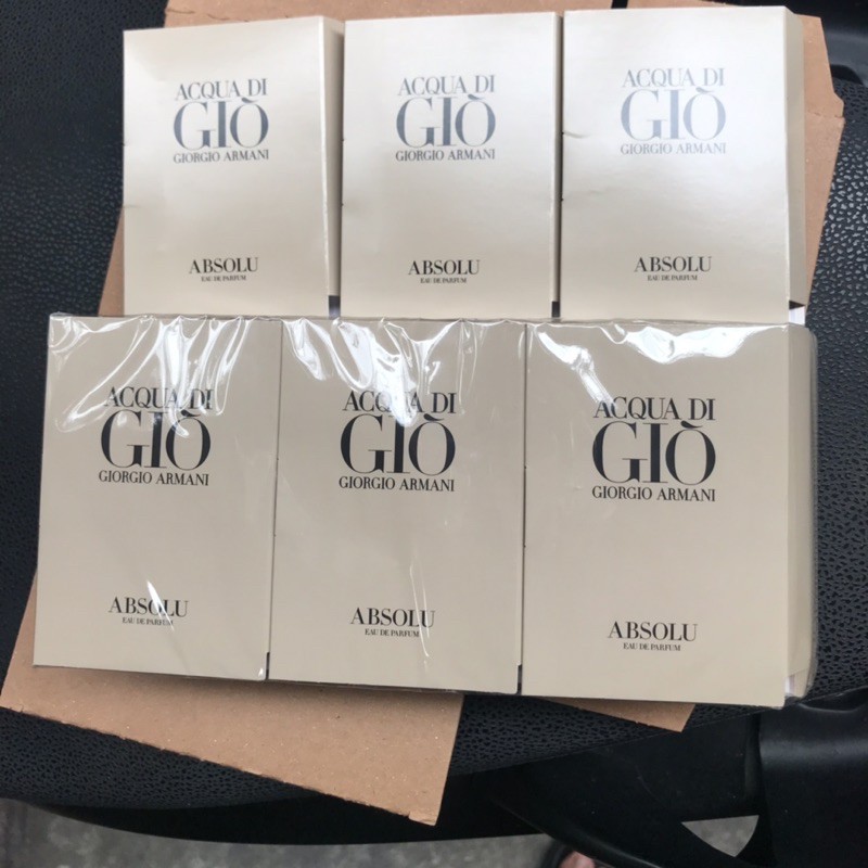 Nước hoa Vial nam Giorgio Armani Acqua Di Gio Absolu EDP 1,2ml