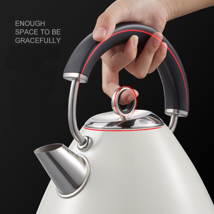 Ấm đun nước siêu tốc cao cấp Morphy Richards MR7456A 1.5L - Hàng Nhập Khẩu