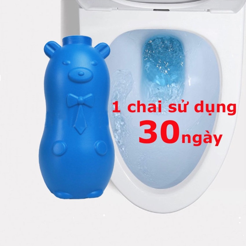 ''CHUYÊN SỈ,LẺ'' Lọ viên tẩy thả bồn cầu CON HEO/GẤU khử mùi diệt khuẩn tẩy toilet sạch mảng bám khử mùi Hàn Quốc SIGO