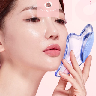 Thanh Lăn Rửa Mặt và Massage Đá lạnh ion