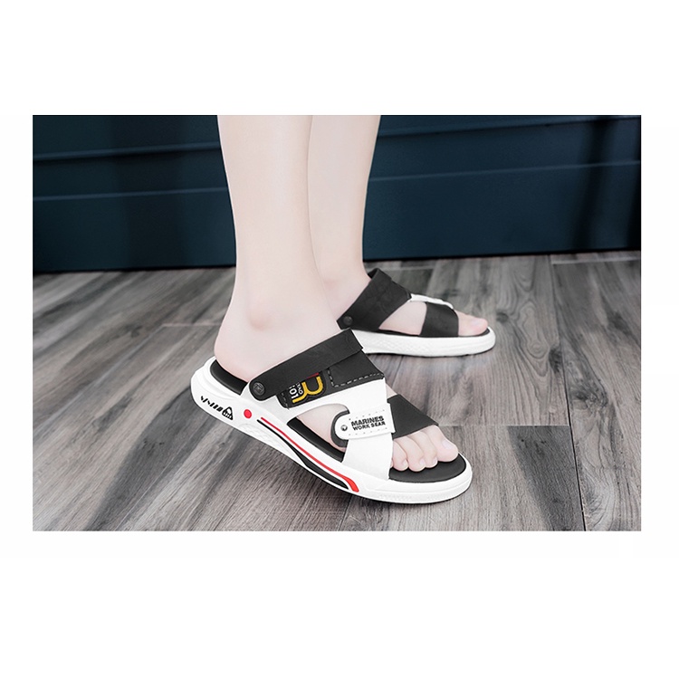 Giày sandal nam đi học đi chơi cá tính thoáng khí chống trơn trượt G01