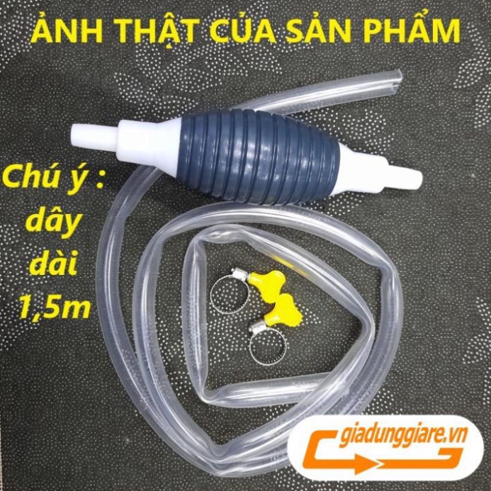 DỤNG CỤ HÚT RƯỢU kèm 2 khóa (Ống dài 100cm) Bơm hút nước, xăng dầu bằng tay đơn giản hiệu quả - giadunggiare.vn