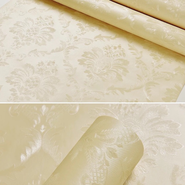 10 m giấy dán tường hoa văn nổi 3D keo sẵn khổ 60cm | BigBuy360 - bigbuy360.vn