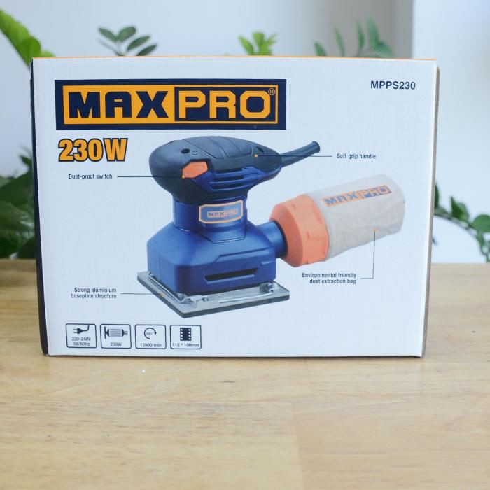 115mmx110mm Máy chà nhám 230W Maxpro MPPS230