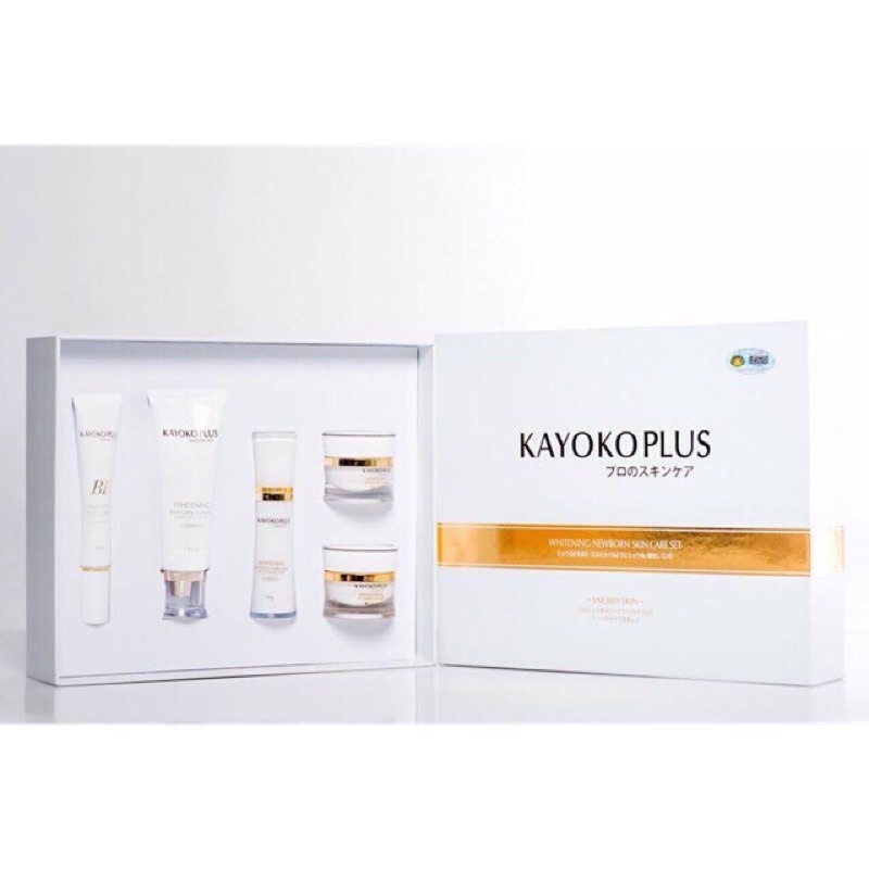 Bộ Kayoko Plus Trắng 5 in 1 Chính Hãng Nhật Bản