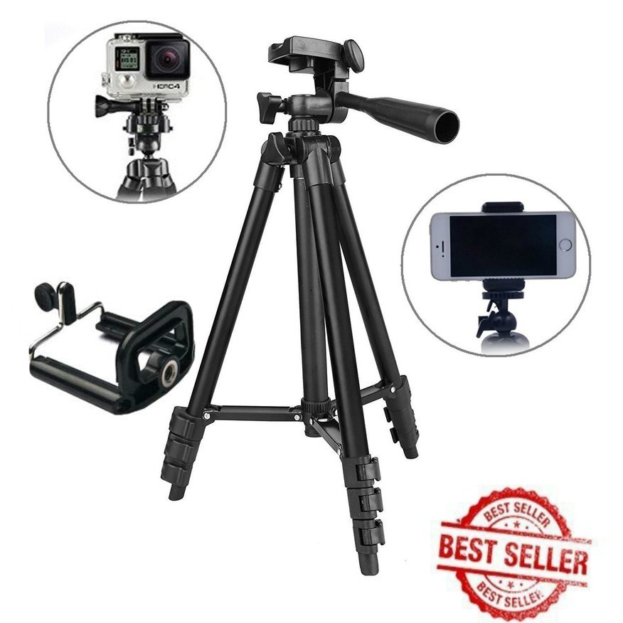 Gậy 3 chân Tripod TF 3120 + giá đỡ điện thoại