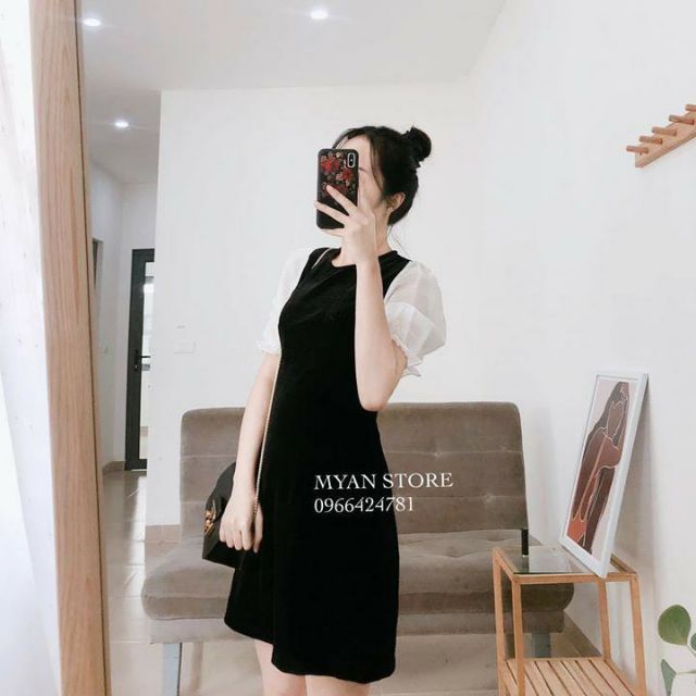 Váy umi pha tay tiểu thư