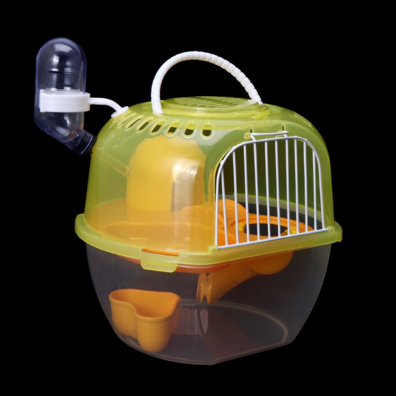 Lồng Nuôi Chuột Hamster Hai Tầng Bằng Nhựa Tiện Dụng