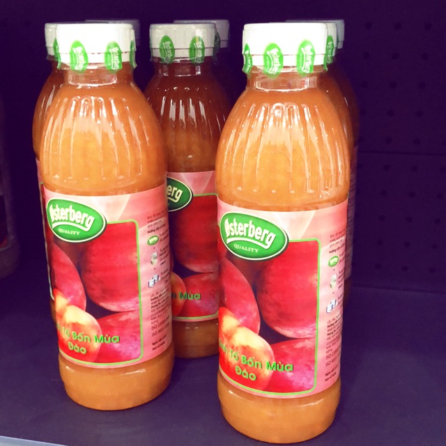 Sinh tố Osterberg vị đào 1 lít