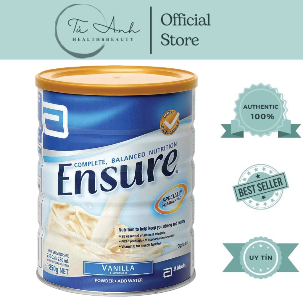 Sữa Ensure Úc 850g Chất Lượng Đảm Bảo Chính Hãng