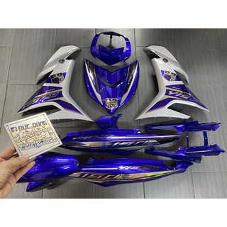 Dàn áo Ex 150 xanh bạc tem crom