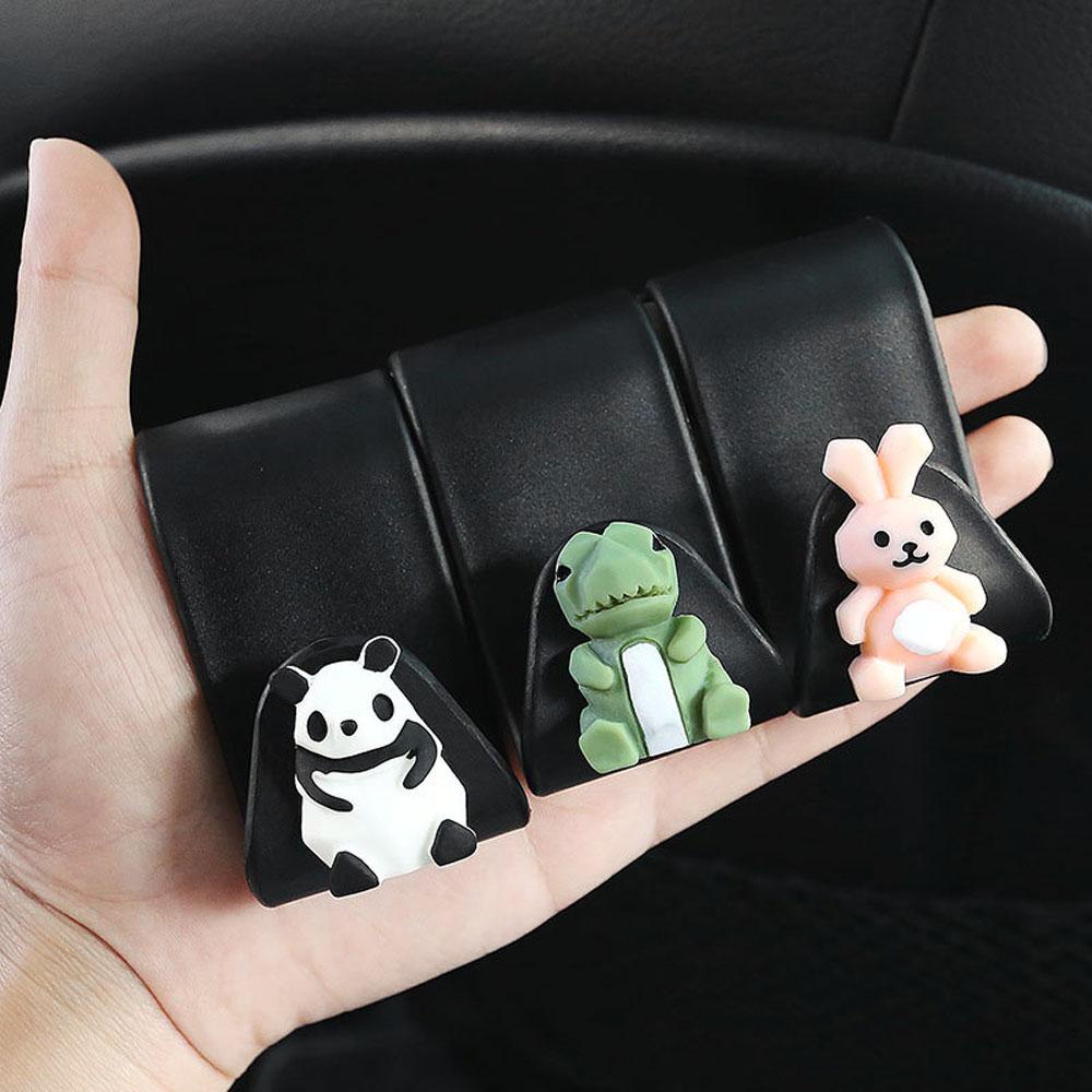 Móc Treo Đồ Gắn Sau Ghế Xe Hơi Thông Dụng Hình Động Vật Hoạt Hình Sáng Tạo