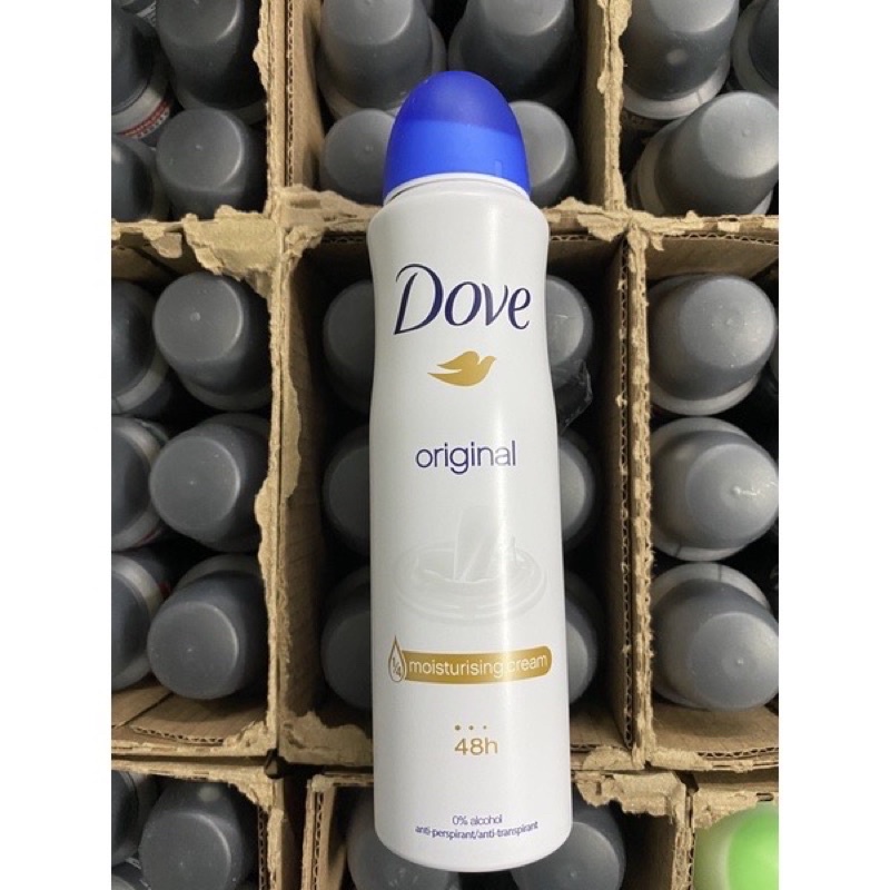 Xịt Khử Mùi Dove ORIGINAL 150ml Chính Hãng
