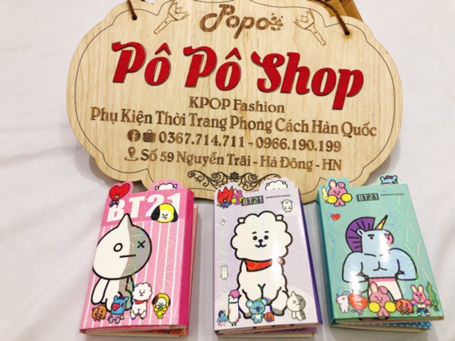 Dải giấy Note BT21