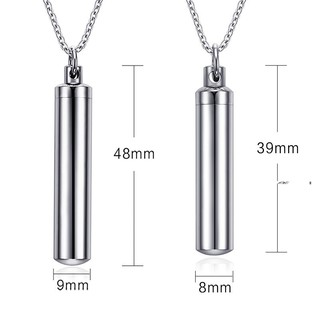 02 DÂY CHUYỀN CẶP INOX VIÊN RỖNG RUỘT MC256