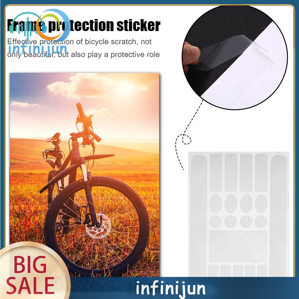 Miếng dán bảo vệ khung xe đạp MTB chống trầy xước tiện lợi